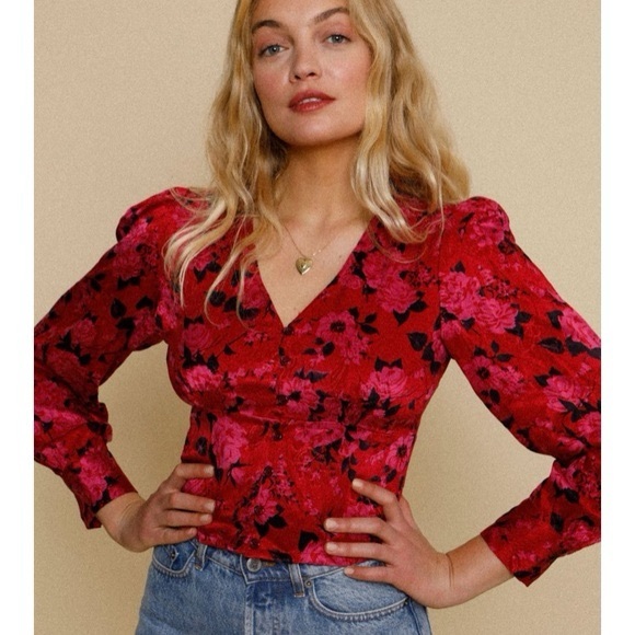 Roujeブラウス 38サイズ Rouje | Tops | Rouje Suzette Blouse | Poshmark